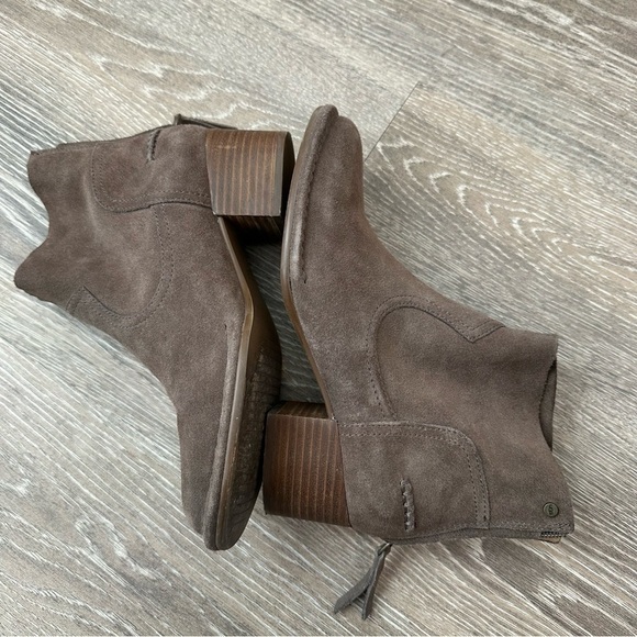 Ugg Bandara Mysterious suede ankle booties, travel friendly, cozy chic - Picture 3 of 11